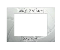 Volleyball Seams (Set of 9) Acrylic 5x7 Picture Frame - For Teams or Individuals - Personalize Free - Ben & Angies Gifts