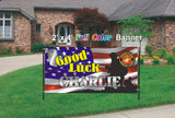 Marines - Good Luck Custom Banner