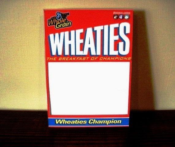 Wheaties Cereal Box Acrylic 5x7 Picture Frame - Ben & Angies Gifts