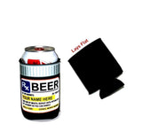 Prescription Beer Can Black Neoprene 12oz Cozie - Personalized - Ben & Angies Gifts