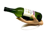 Wine Bottle Holder Hand, Unique Wine Bottle Holder, Wine Bottle in Hand, Unique Wine Gift - Ben & Angies Gifts