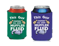 This Guy Changes His Own Muffler Fluid Can Cooler